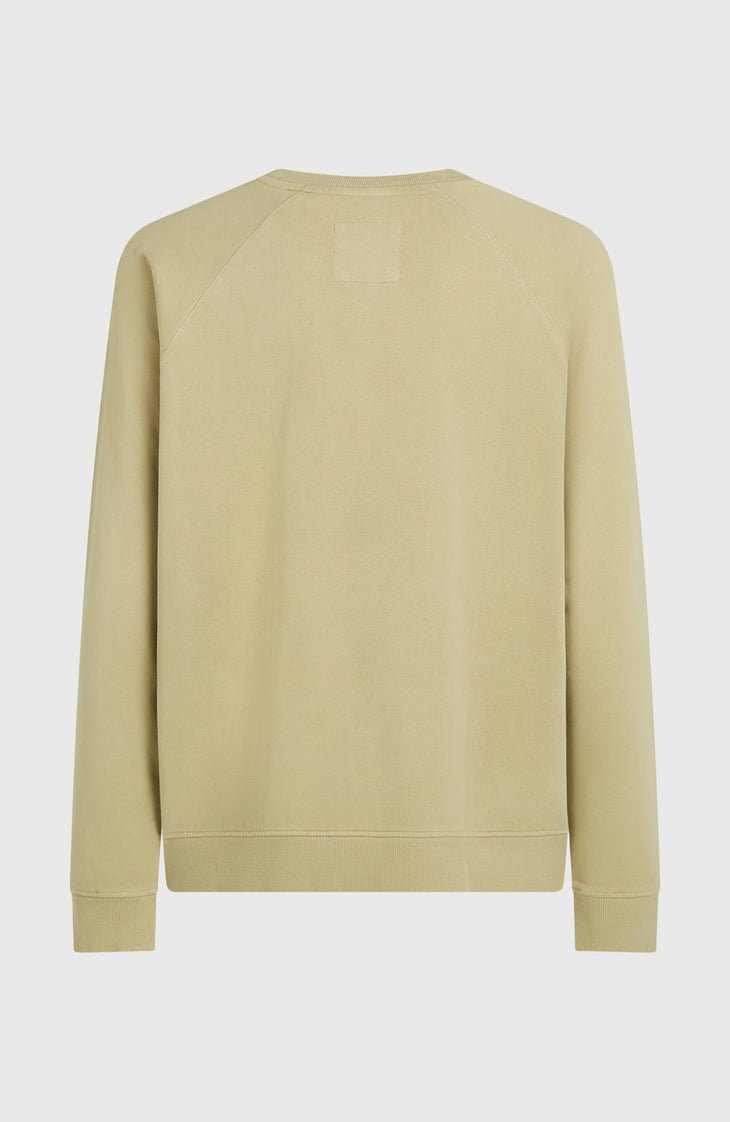O'Riginals Badge Crew Sweatshirt | Olive Blush