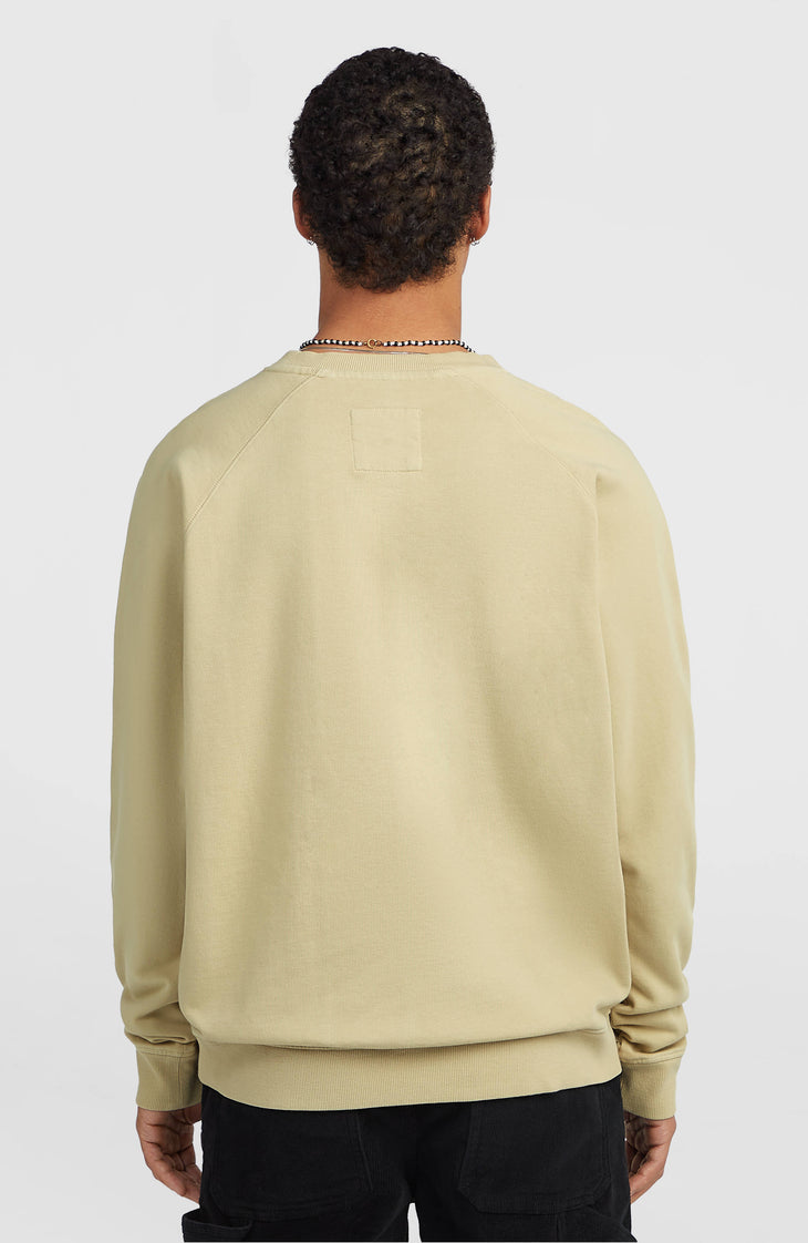 O'Riginals Badge Crew Sweatshirt | Olive Blush