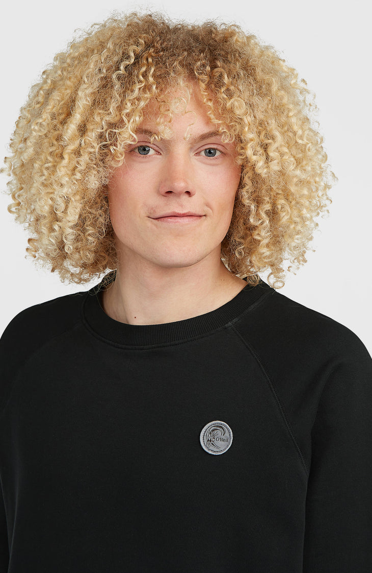 O'Riginals Badge Crew Sweatshirt | Black Out