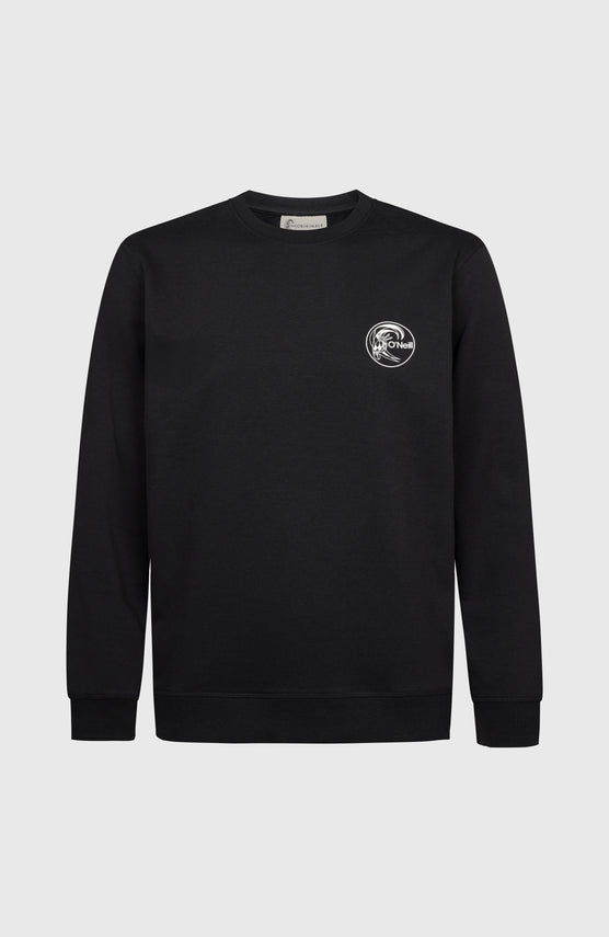O'Riginals Chest Print Crew Sweatshirt | Black Out