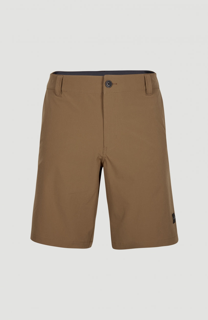 Hybrid Chino-Shorts | Toasted Coconut