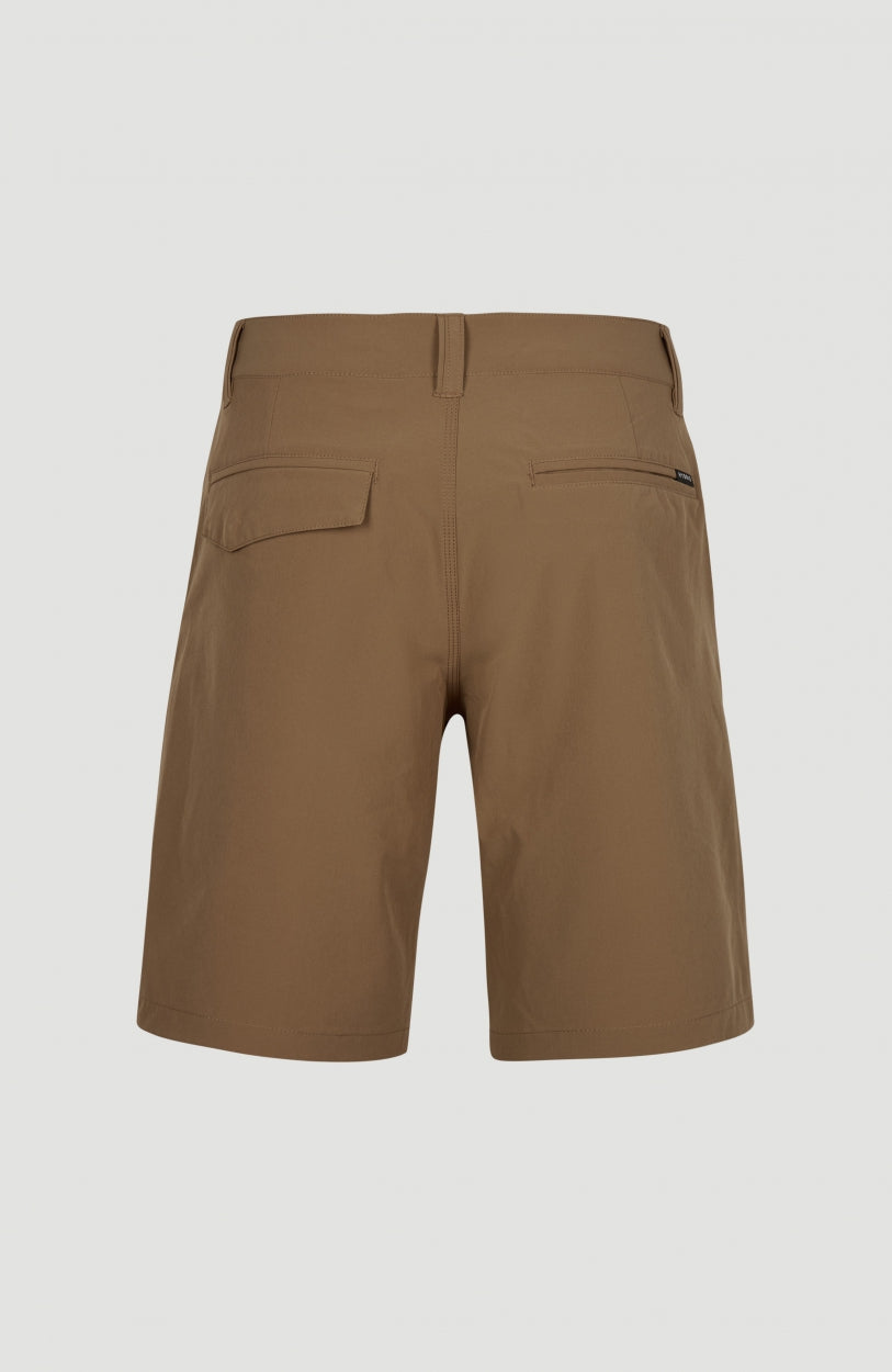 Hybrid Chino-Shorts | Toasted Coconut