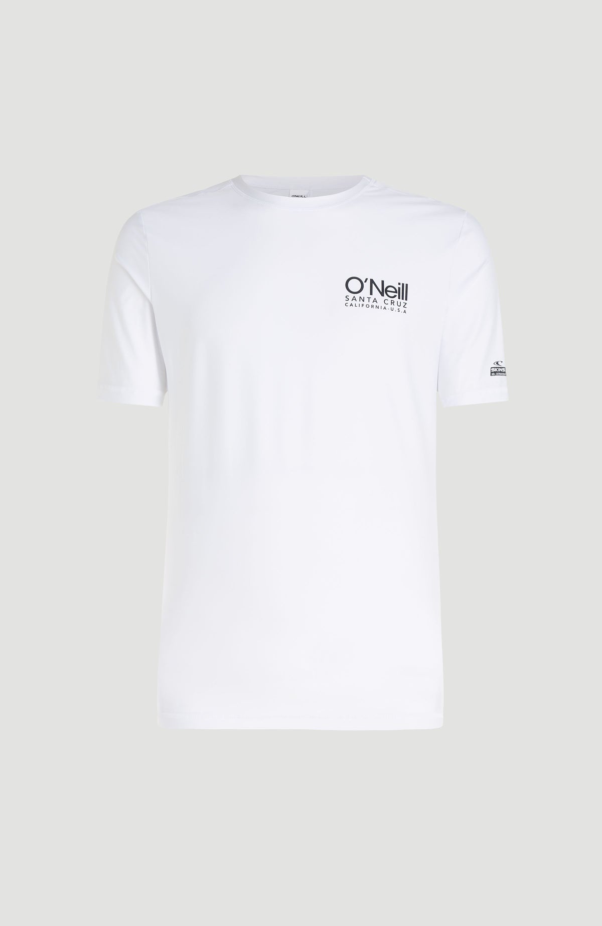 Essentials Cali Shortsleeve-Schwimmshirt | Snow White