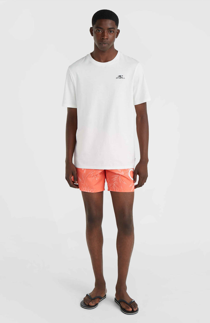 Mix and Match Cali 16'' Badehose | Living Coral Tonal Tropicana