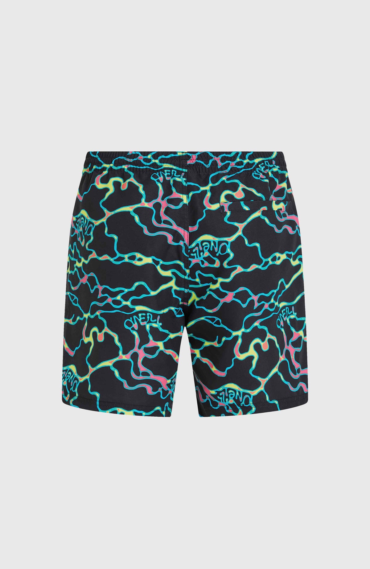 Jack O'Neill Cali Crazy 16'' Badehose | Black Ocean View