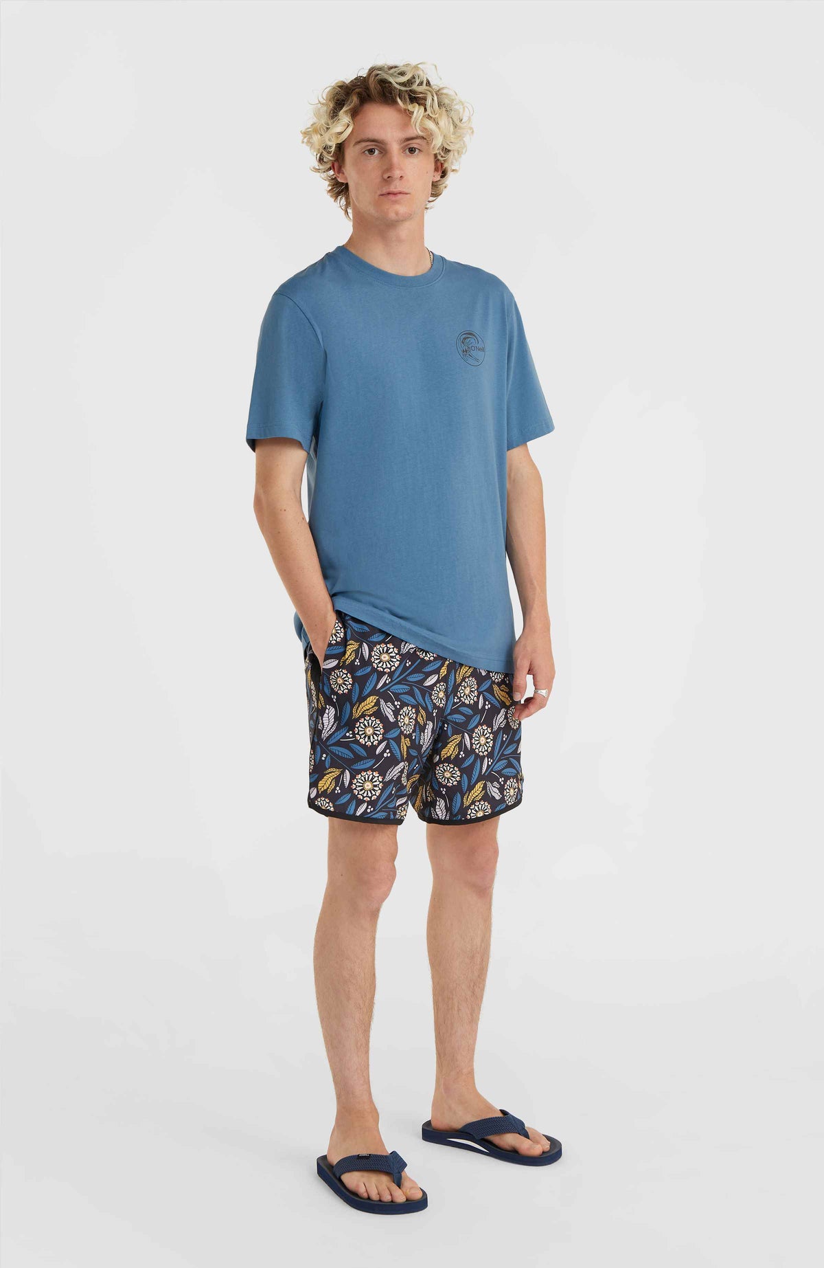 O'Riginals Scallop 16'' Badehose | Leaves
