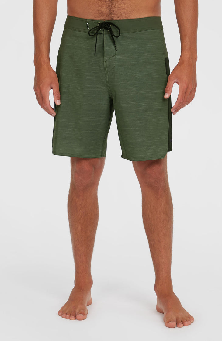 Hyperfreak Tech Panel 19'' Boardshorts | Army Tech Panel