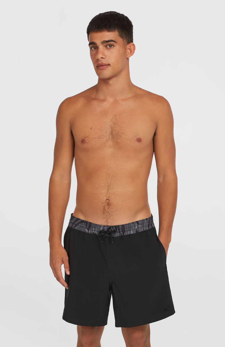 Pocket Print 16'' Badehose | Black Out Pocket Print 16'' Badehose | Black Out