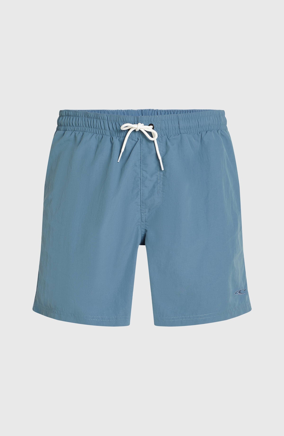Vert 16'' Badehose für Herren, blau, freigestellt von vorne mit Kordelzug am Bund