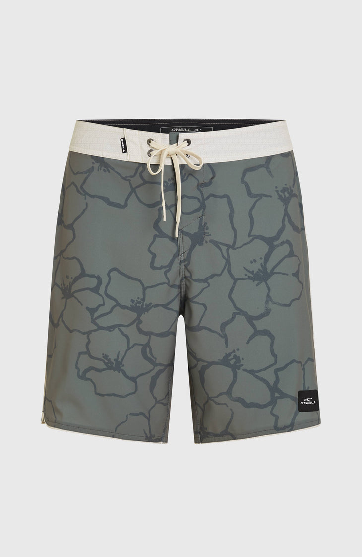 Hyperfreak Mysto Scallop 19'' Boardshorts | Mulled Basil Mysto Scallop