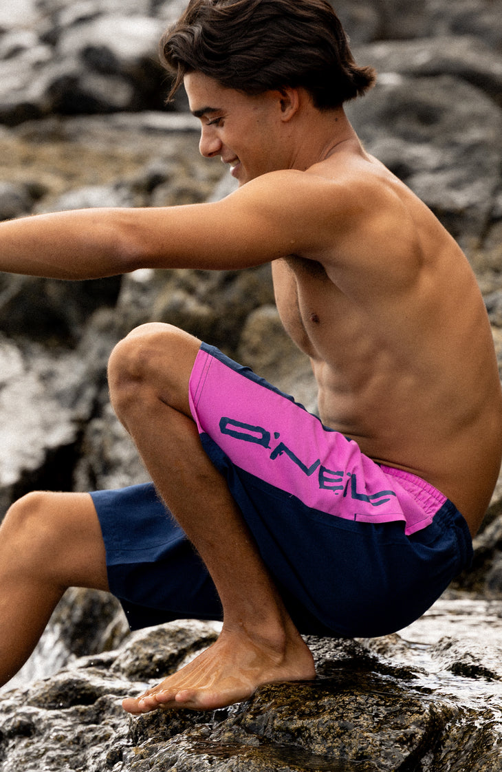 O'Neill Retro 19'' Badehose | English Evening Colour Block