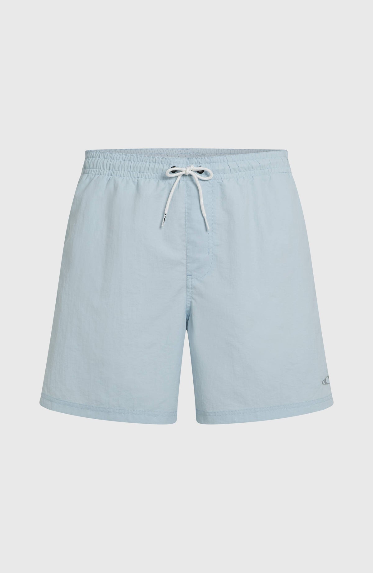 Vert 16'' Badehose für Herren, blau, freigestellt von vorne mit Kordelzug am Bund