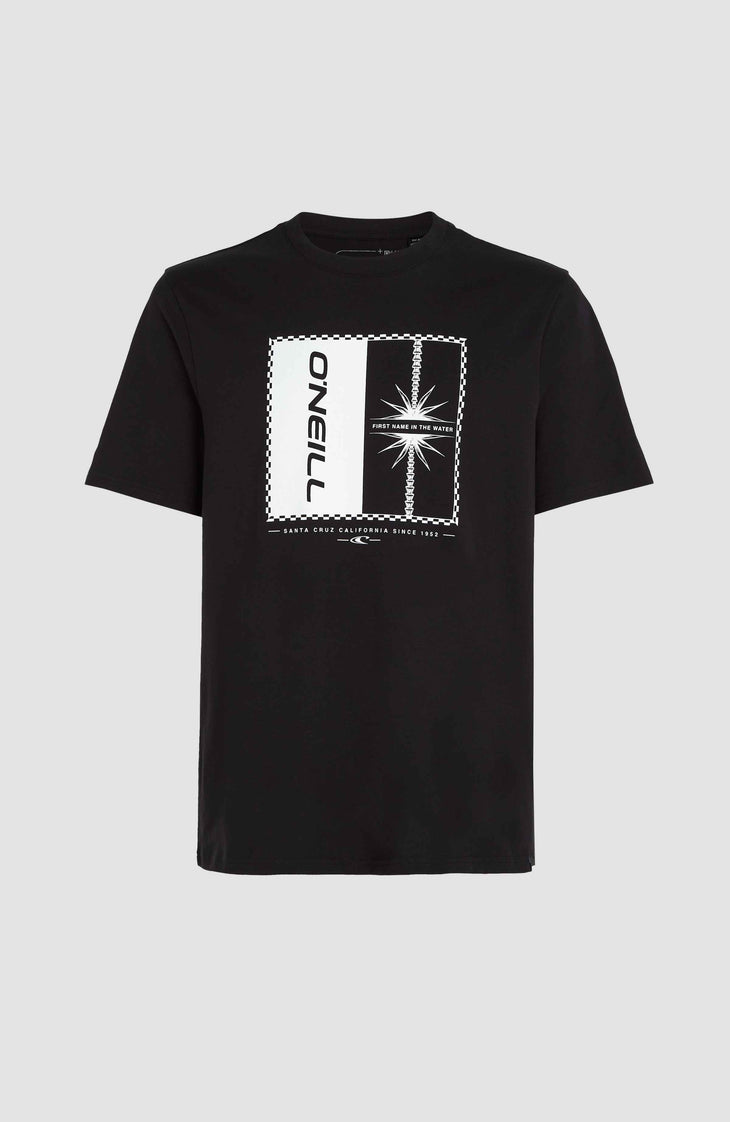Mix and Match Palm T-Shirt | Black Out