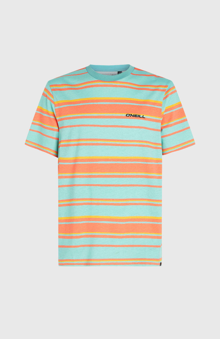 Mix and Match Stripe T-Shirt | Blue Neon Bold Stripes
