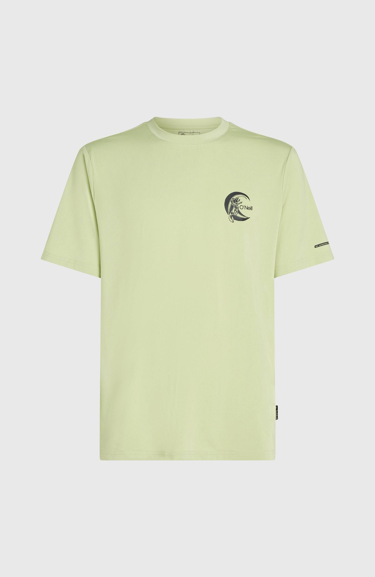 O'Riginals Hybrid T-Shirt für Herren, grün, freigestellt von vorne, Rundhalsausschnitt