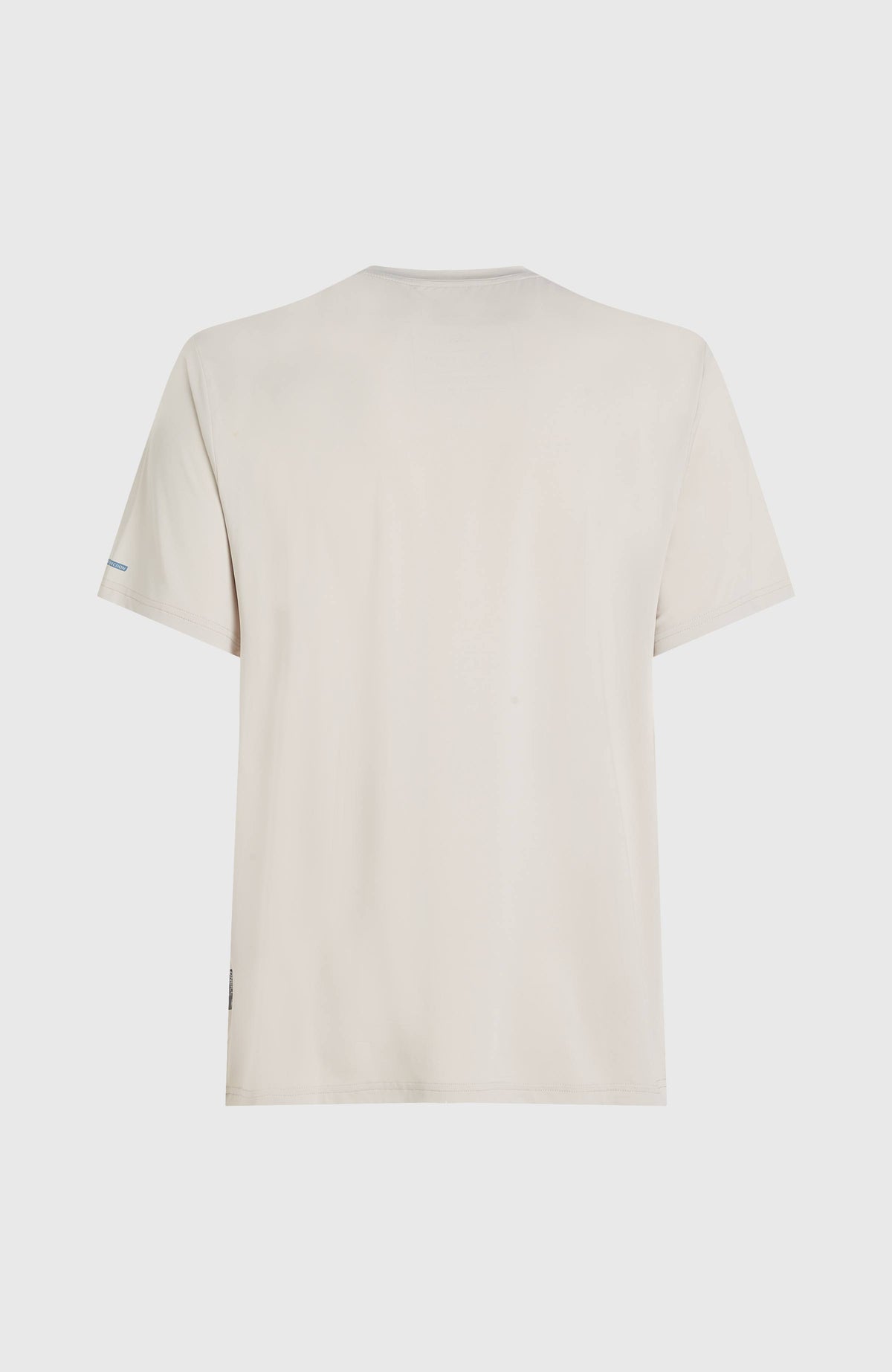 O'Riginals Hybrid UPF 50+ Graphic T-Shirt, beige, flach liegend von hinten