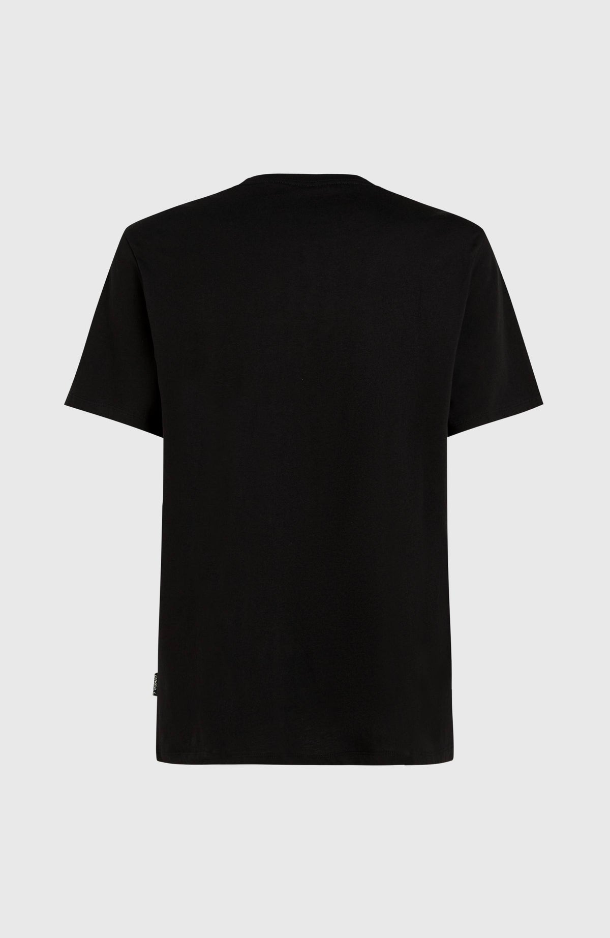 Photo Print T-Shirt für Herren, schwarz, freigestellt von hinten