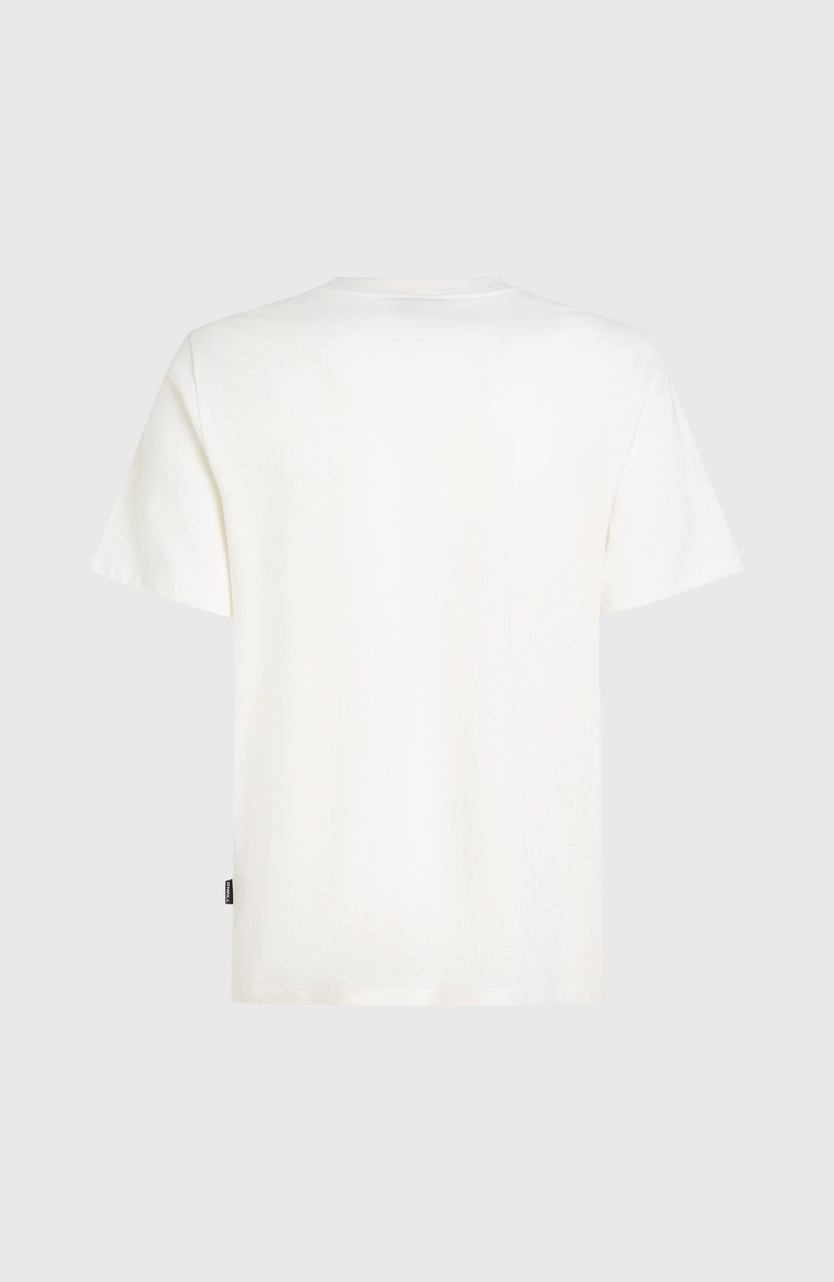 Gradient T-Shirt für Herren, weiß, freigestellt von hinten