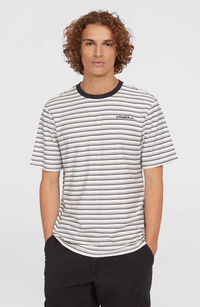 Yarn Stripe T-Shirt | White Cali Stripe Yarn Stripe T-Shirt | White Cali Stripe