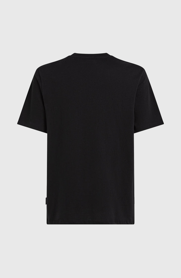Front Print T-Shirt | Black Out