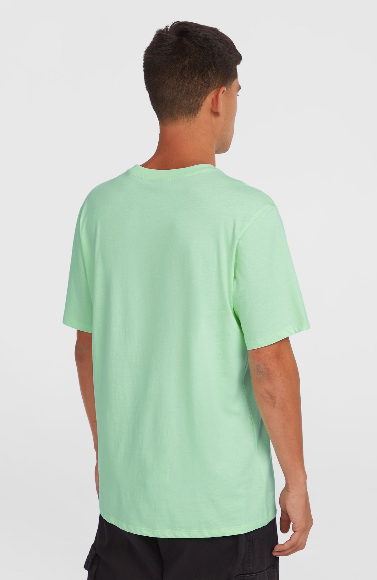 Original Cali Logo T-Shirt für Herren, grün, Rückansicht am Model