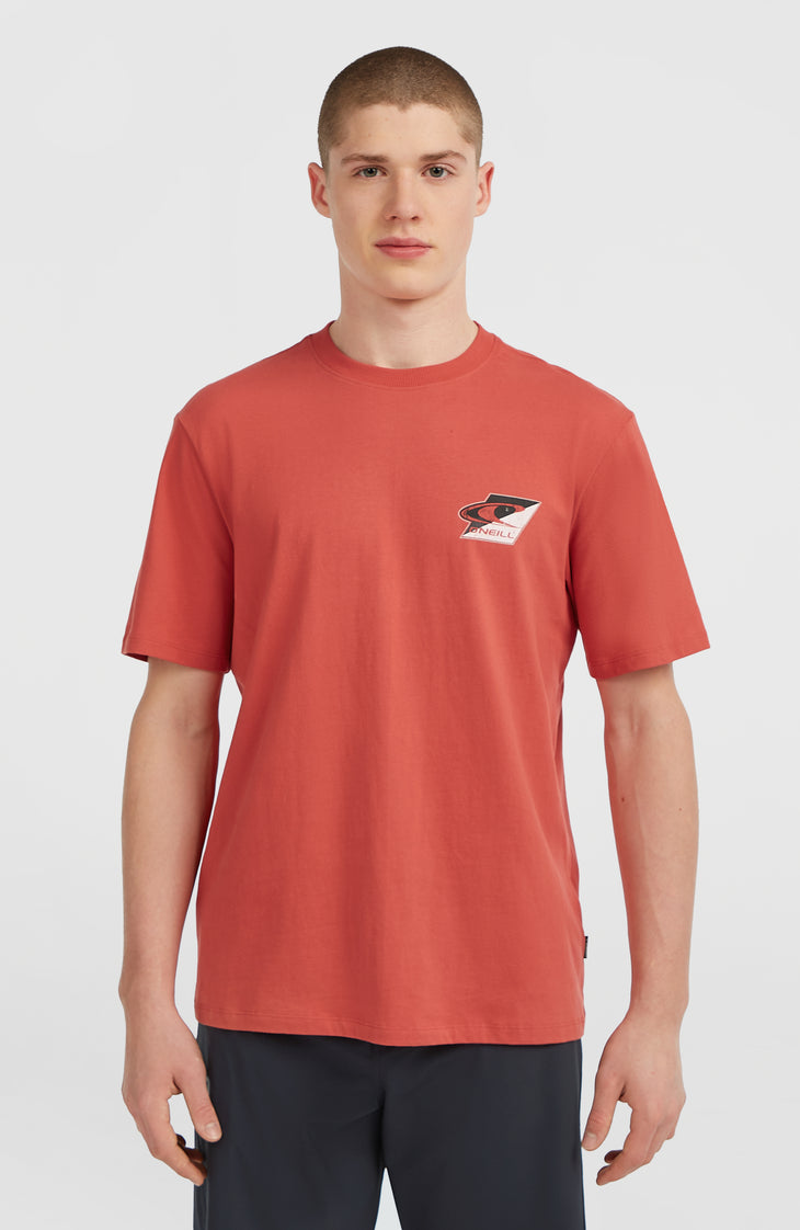 Re-Issue Graphic T-Shirt | Hot Red