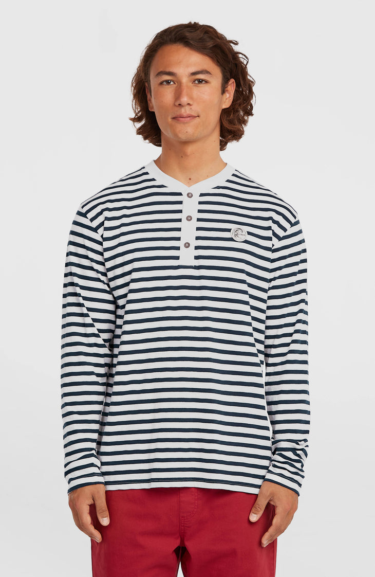 O'Riginals Langarmshirt | Blue Oigrinals Stripe