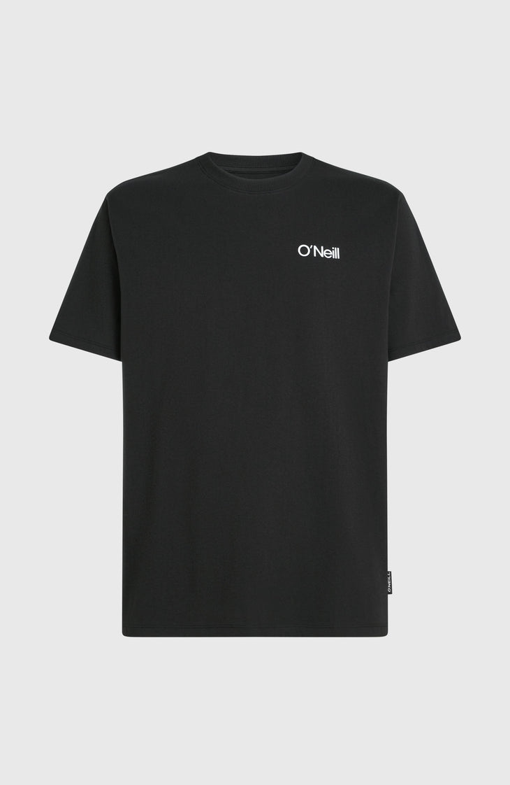 Polygiene Cotton Graphic T-Shirt | Black Out
