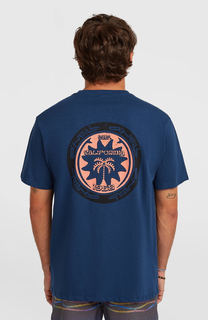 O'Neill Slub Back-Print T-Shirt | English Evening