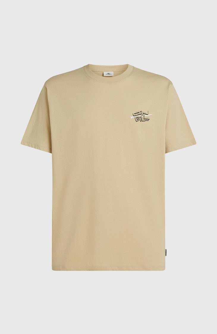 O'Neill Retro Back-Print T-Shirt | Cocoa Sand