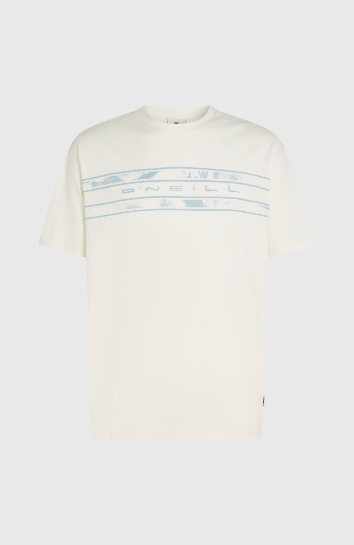 O'Neill Flower Stripe T-Shirt | Snow White