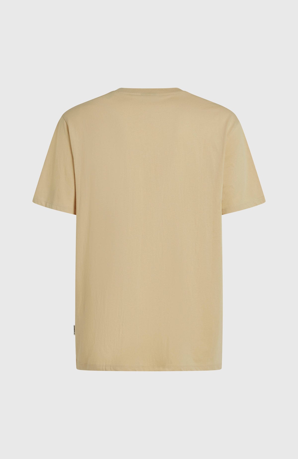 Original Cali T-Shirt für Herren, beige, freigestellt von hinten