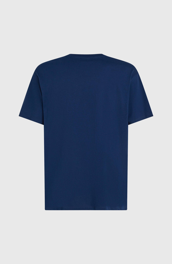 Chest-Print T-Shirt | English Evening