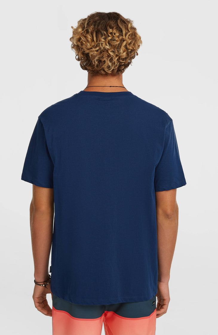 Chest-Print T-Shirt | English Evening
