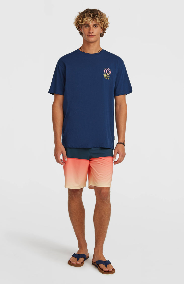 Chest-Print T-Shirt | English Evening
