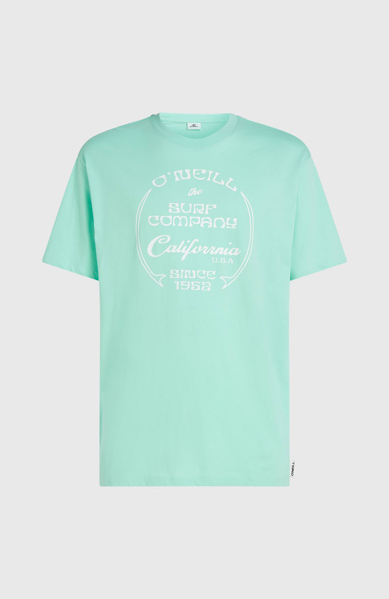 Beach Front Print T-Shirt | Antiguan Sky Beach Front Print T-Shirt | Antiguan Sky