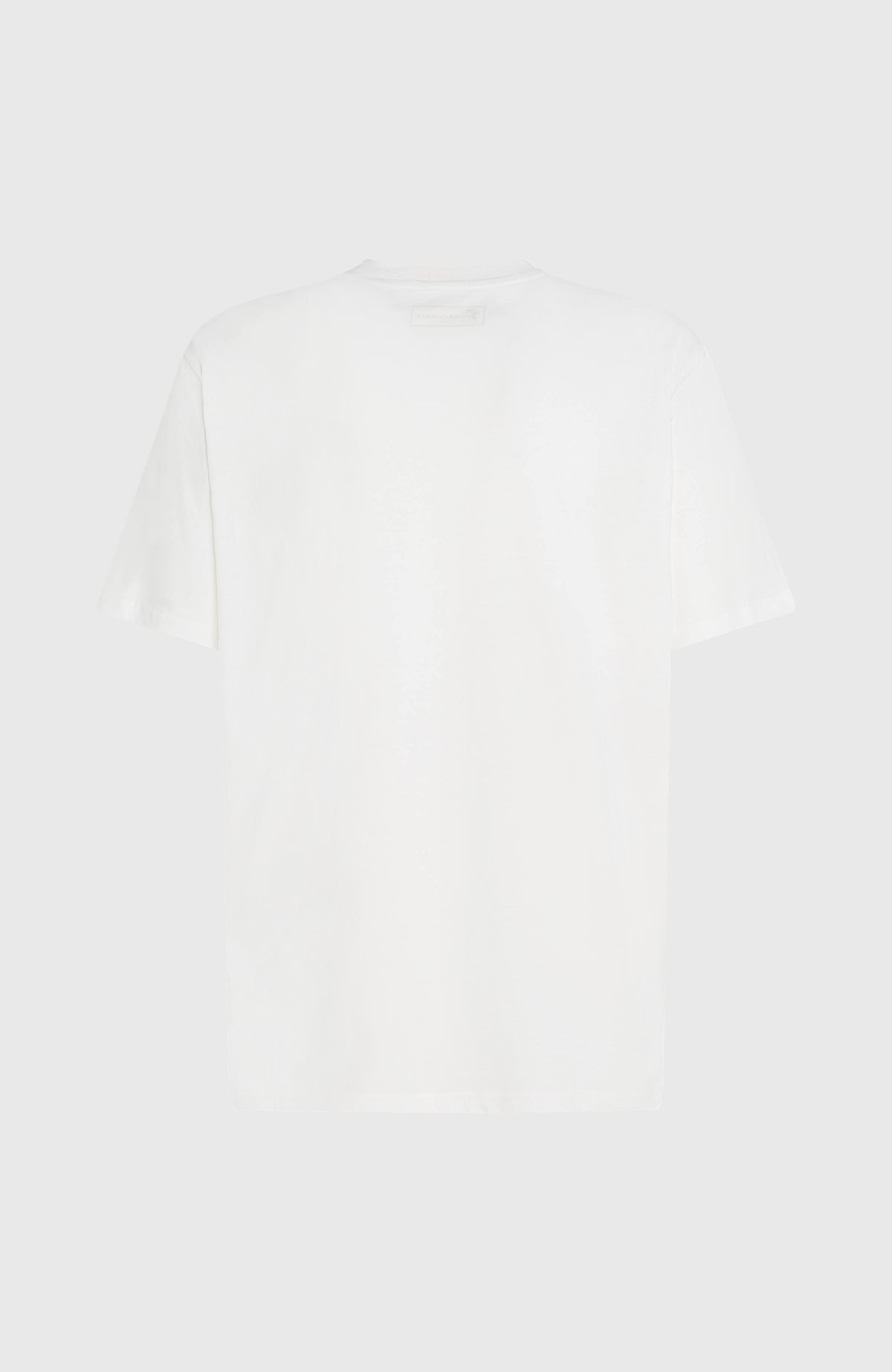 O'Riginals Circle Surfer T-Shirt für Herren, weiß, freigestellt von hinten mit rundem Halsausschnitt