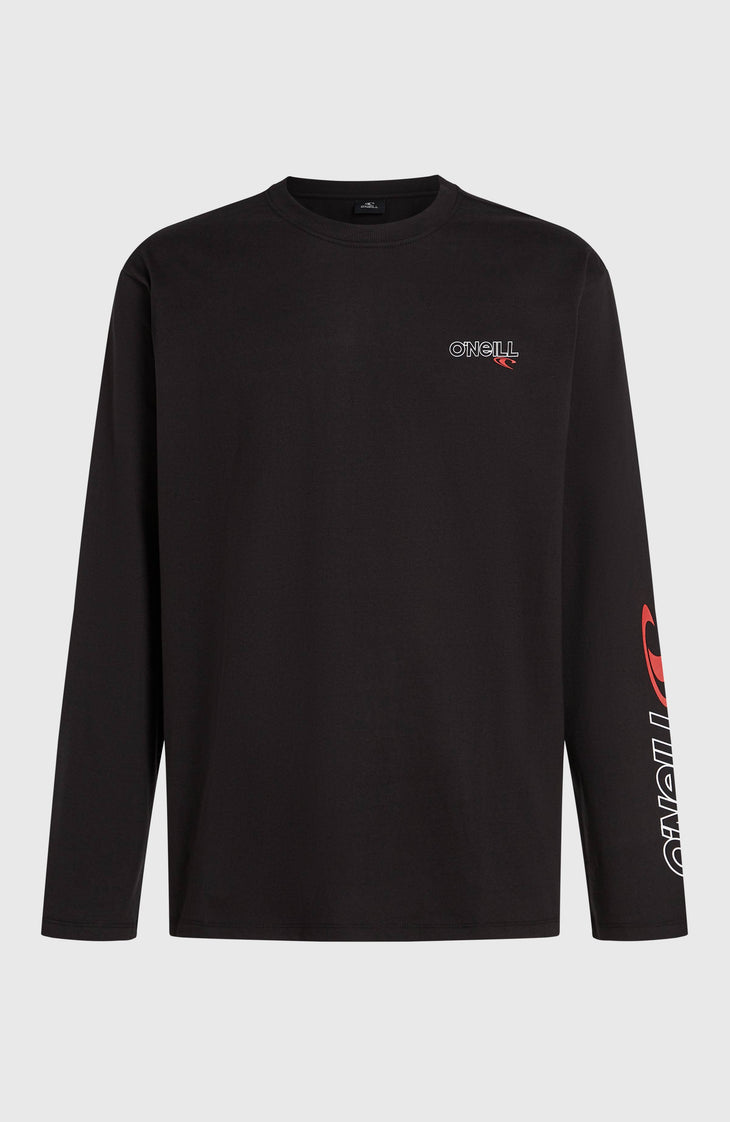 Essentials 90s Logo Langarmshirt | Black Out