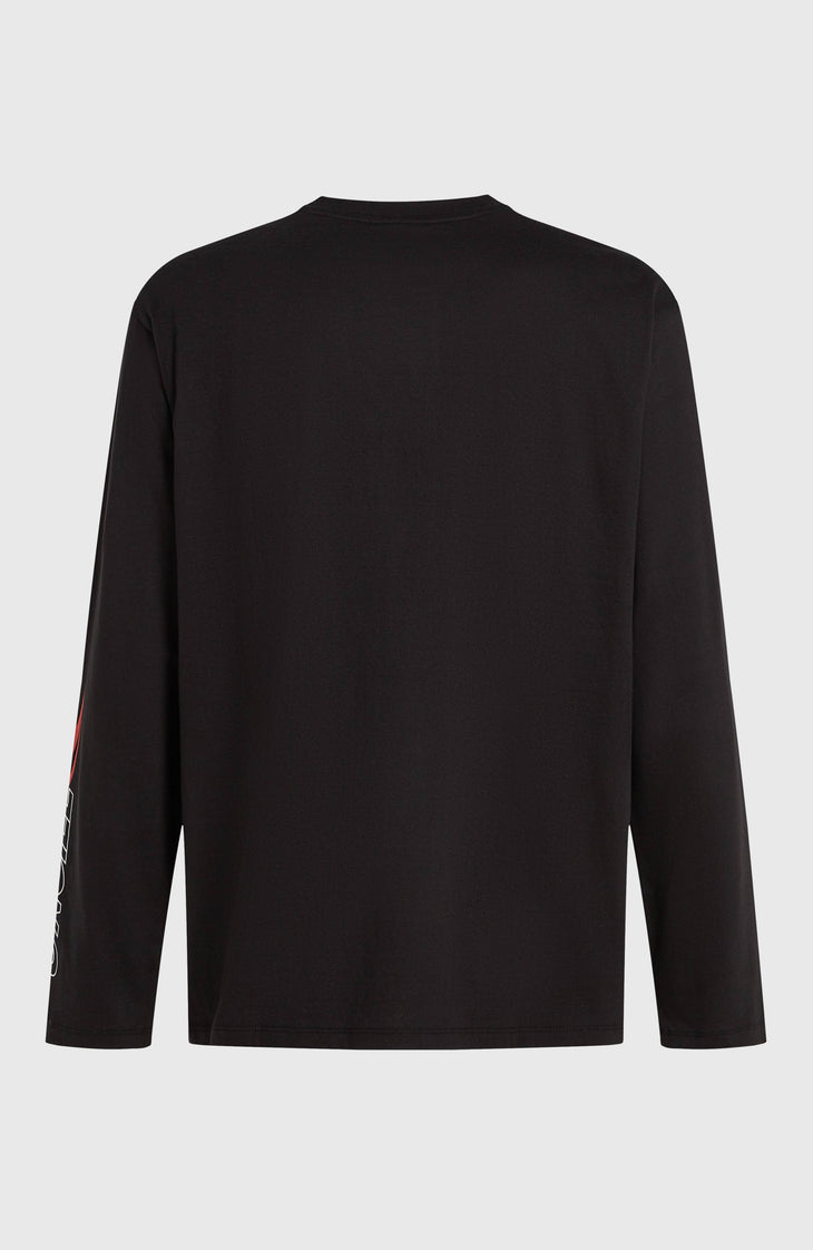 Essentials 90s Logo Langarmshirt | Black Out