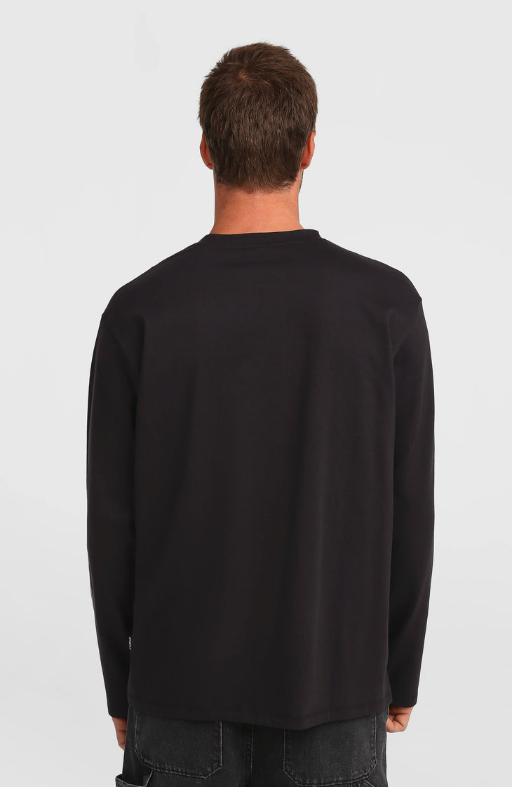Essentials 90s Logo Langarmshirt | Black Out