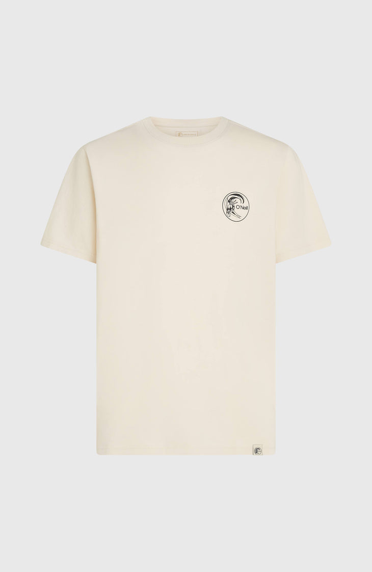 O'Riginals Back-Print T-Shirt | Linen White