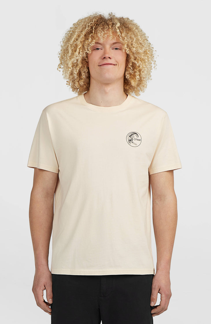 O'Riginals Back-Print T-Shirt | Linen White