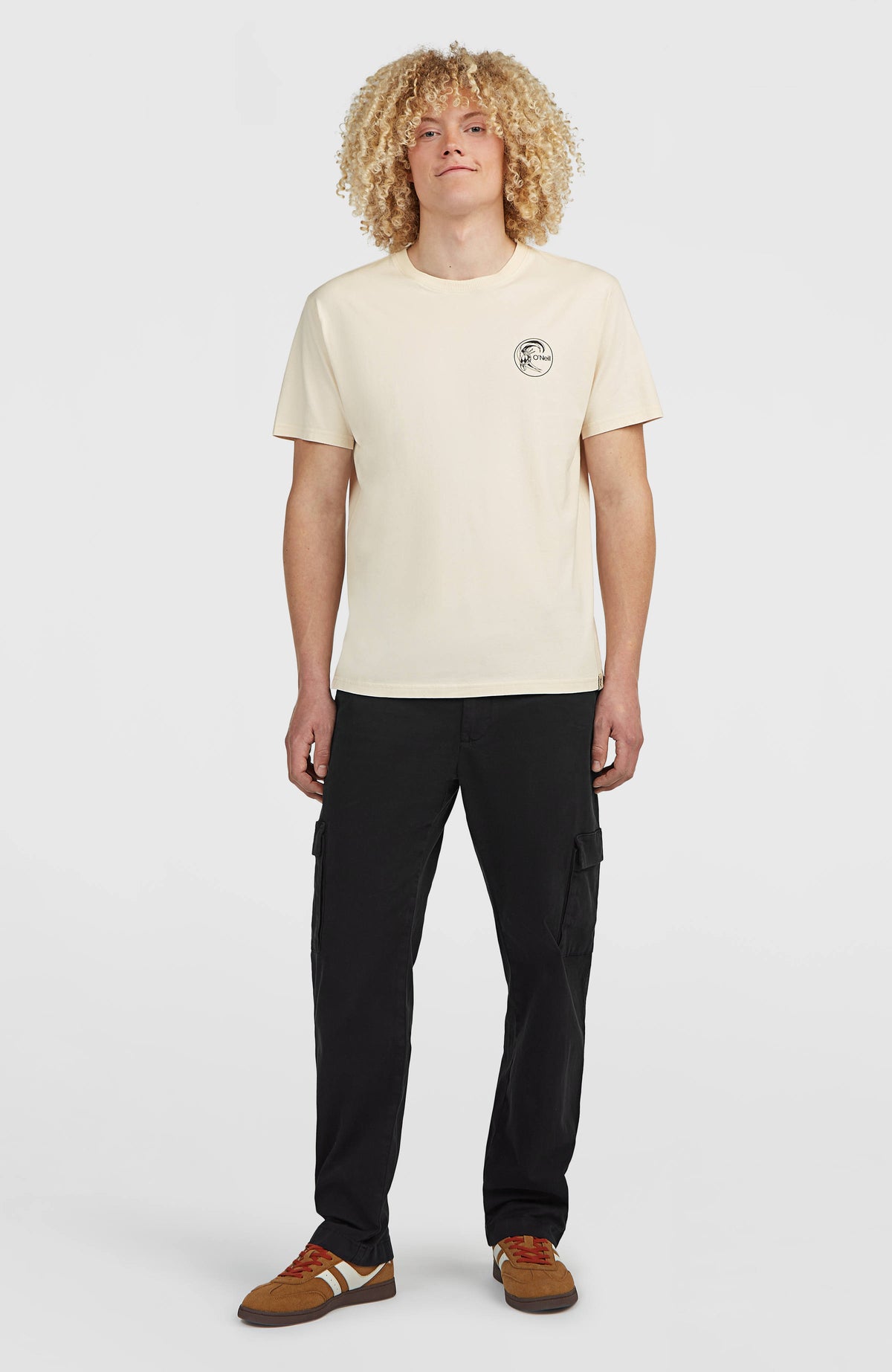 O'Riginals Back-Print T-Shirt | Linen White