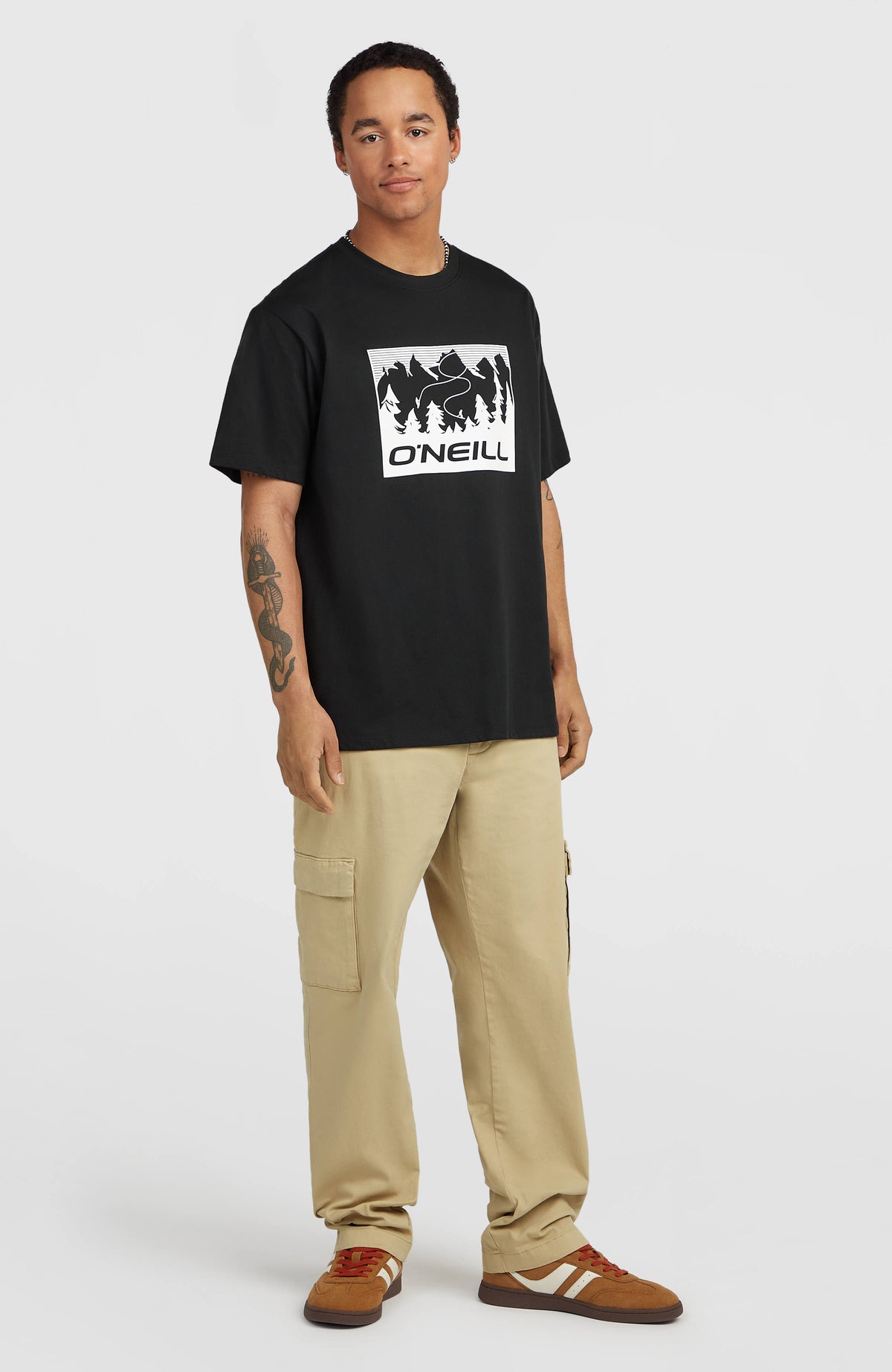 O'Neill Must-Have Front Print T-Shirt | Black Out