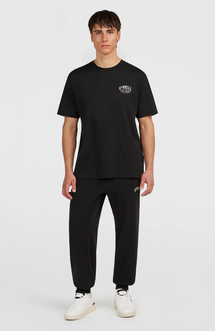 Muir Chest Print T-Shirt | Black Out