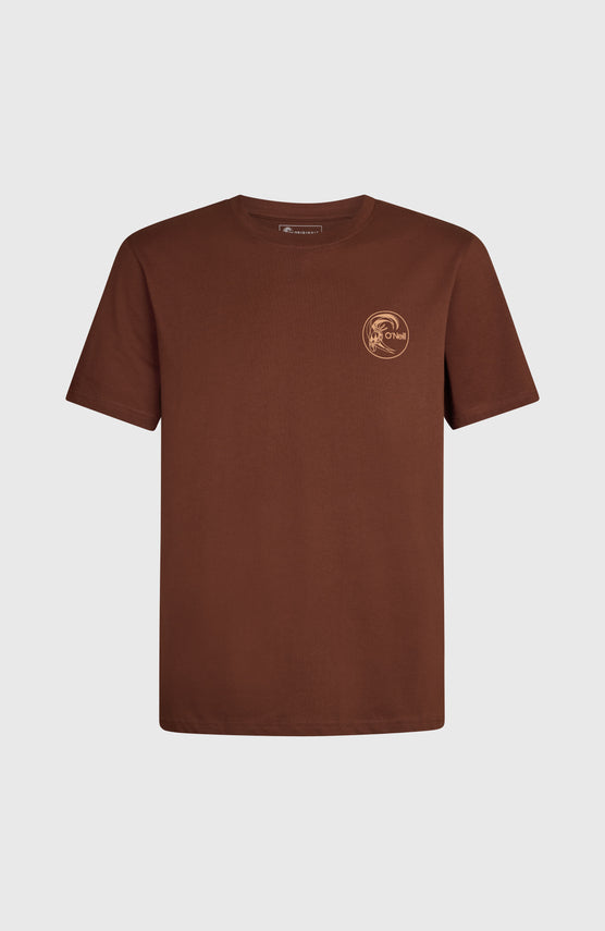 O'RIGINALS RETRO BACK PRINT T-SHIRT | Hazel Spice