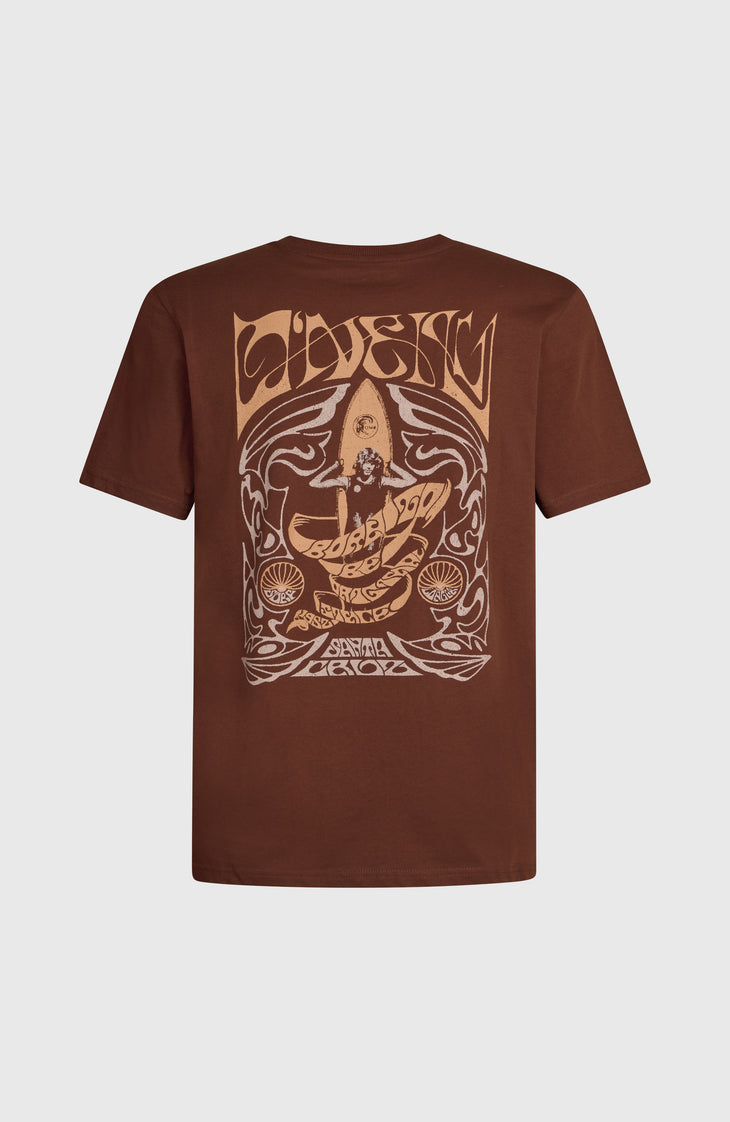 O'RIGINALS RETRO BACK PRINT T-SHIRT | Hazel Spice