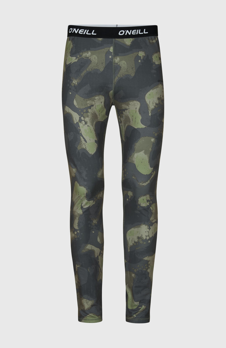 Thermounterhose | Black Night Camo