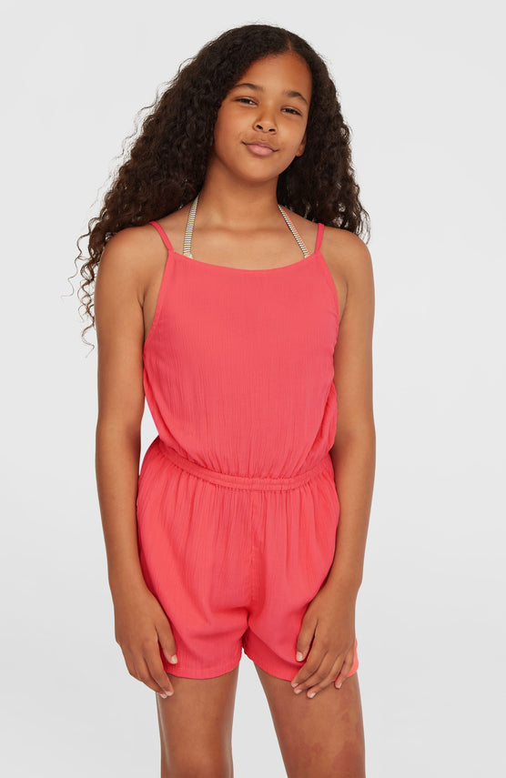 Gewebter Sommer-Playsuit | Froly