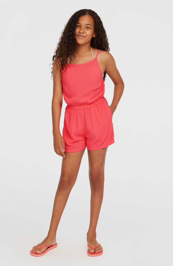 Gewebter Sommer-Playsuit | Froly